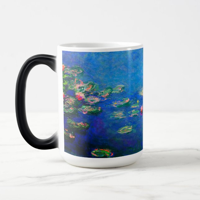 Monet Water Lilies 1906 Magic Mug (Left)