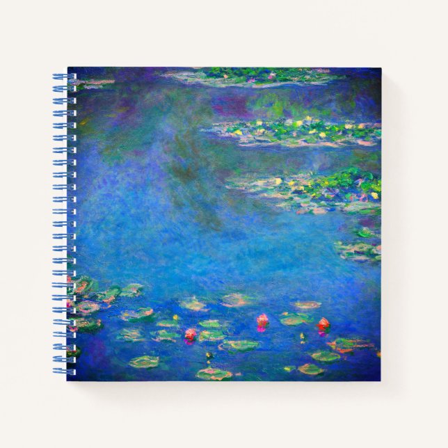 Monet Water Lilies 1906 Notebook (Front)