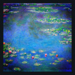 Monet Water Lilies 1906 Photo Print<br><div class="desc">Photo Print featuring Claude Monet’s oil painting Water Lilies (1906). A serene still life of the interplay between light and reflection upon beautiful water lilies in a pond. A great gift for fans of impressionism and French art.</div>