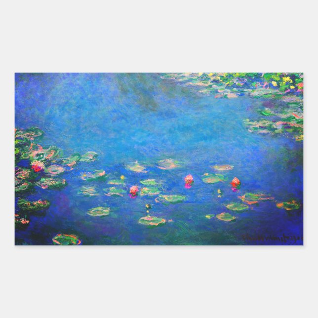Monet Water Lilies 1906 Sticker (Front)