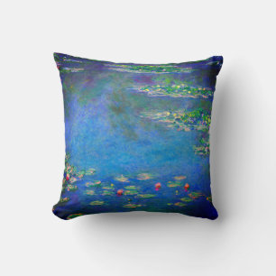 Monet Water Lilies 1906 Throw Pillow