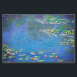 Monet Water Lilies 1906 Tissue Paper<br><div class="desc">Tissue Paper featuring Claude Monet’s oil painting Water Lilies (1906). A serene still life of the interplay between light and reflection upon beautiful water lilies in a pond. A great gift for fans of impressionism and French art.</div>