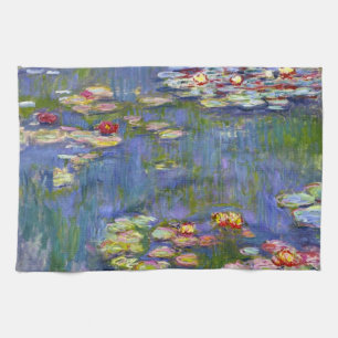 Monet Water Lilies 1916 Kitchen Towel