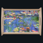 Monet - Water Lilies, 1916,  Serving Tray<br><div class="desc">Claude Monet's famous painting,  Water Lilies 1916</div>
