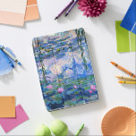 Monet - Water Lilies 1919 iPad Pro Cover<br><div class="desc">Claude Monet 1919 painting,  Water Lilies (pink)</div>