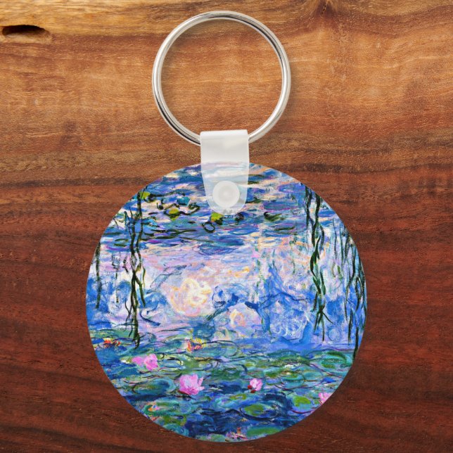 Monet, Water Lilies, 1919, Keychain (Front)
