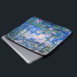 Monet, Water Lilies, 1919, Laptop Sleeve<br><div class="desc">Water Lilies, 1919, famous painting by Impressionist artist, Claude Monet</div>