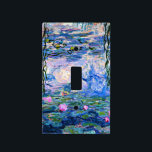 Monet, Water Lilies, 1919, Light Switch Cover<br><div class="desc">Water Lilies,  1919,  famous painting by Impressionist artist,  Claude Monet</div>