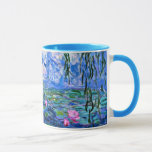 Monet: Water Lilies 1919 Mug<br><div class="desc">Claude Monet: Water Lilies Red,  1919,  Impressionism artwork coffee mug.</div>