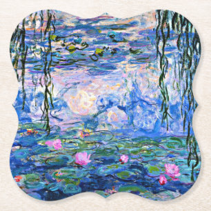 Monet, Water Lilies, 1919, Paper Coaster