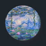 Monet - Water Lilies, 1919 Paper Plate<br><div class="desc">Claude Monet 1919 painting,  Water Lilies</div>