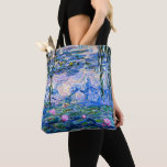 Monet - Water Lilies, 1919, pink Tote Bag<br><div class="desc">Claude Monet's 1919 painting,  Water LIlies (pink),  tote bag.</div>