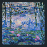 Monet - Water Lilies, 1919, pink Trivet<br><div class="desc">Claude Monet 1919 painting,  Water Lilies (pink)</div>