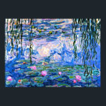 Monet: Water Lilies 1919 Poster<br><div class="desc">Monet: Water Lilies 1919 poster.</div>