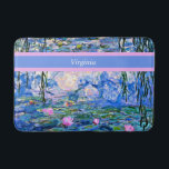 Monet - Water Lilies 1919 template, Bath Mat<br><div class="desc">Water Lilies, 1919, beautiful painting by Claude Monet. This is a template, ready for you to personalize.</div>