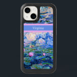 Monet - Water Lilies 1919 template<br><div class="desc">Claude Monet's famous painting, Water Lilies, 1919, template, ready to personalize. Insert your own name/text in place of Virginia.</div>