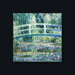 Monet - Water Lilies and Japanese Bridge Canvas Print<br><div class="desc">Water Lilies and Japanese Bridge,  famous painting by Claude Monet,  1899</div>