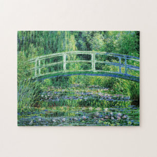 Monet Water Lilies and Japanese Bridge Fine Art Jigsaw Puzzle
