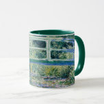 Monet - Water Lilies and Japanese Bridge Mug<br><div class="desc">Water Lilies and Japanese Bridge,  famous painting by Claude Monet,  1899</div>
