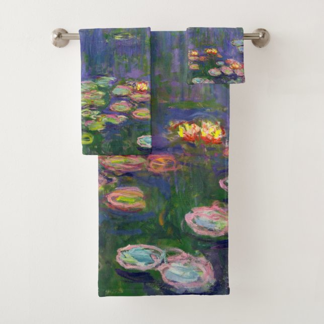 Monet Water Lilies Chef-d'oeuvre Peinture (En situation)