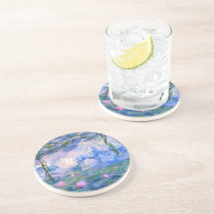 Monet Water Lilies Coaster
