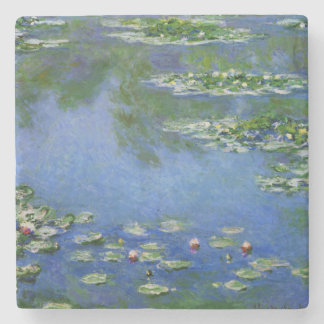 Monet Water Lilies Fine Art (1906) Stone Coaster