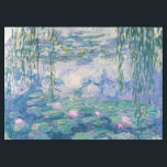 Monet Water Lilies Fine Art Tablecloth<br><div class="desc">Water Lilies, Claude Monet.</div>