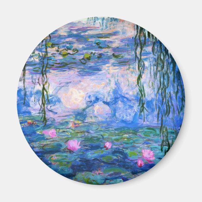Monet Water Lilies Magnet (Front)