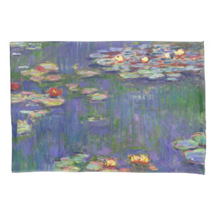 Monet Water Lilies Masterpiece Painting Pillowcase