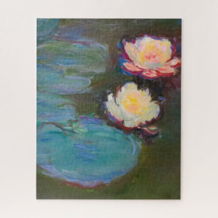Monet Water Lilies Pond Water Flowers Jigsaw Puzzle