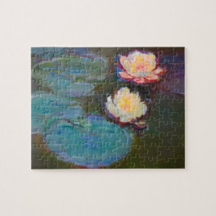 Monet Water Lilies Pond Water Flowers Jigsaw Puzzle