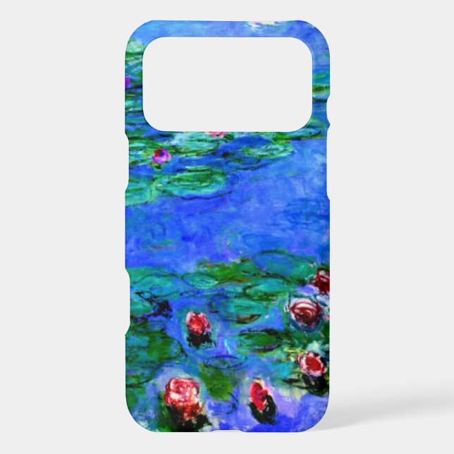 Monet - Water Lilies (red) (Back)