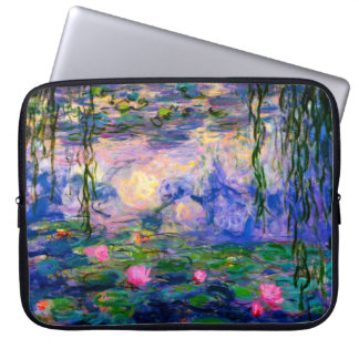 Monet Water Lilies v3 Laptop Sleeve