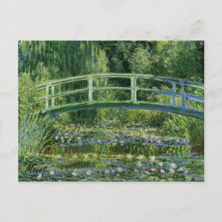 MONET Water Lily Pond 1897 Carte postale