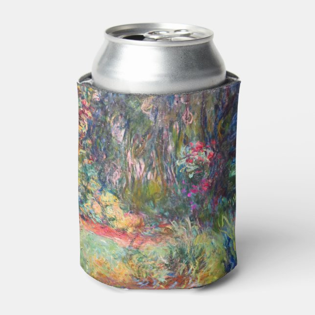 Monet Water Lily Pond Can Cooler (Can Front)