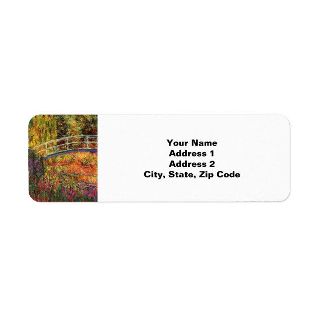 Monet Water Lily Pond et Water Irises (Devant)