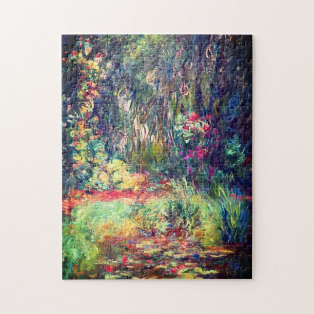 Monet Water Lily Pond Jigsaw Puzzle (Vertical)