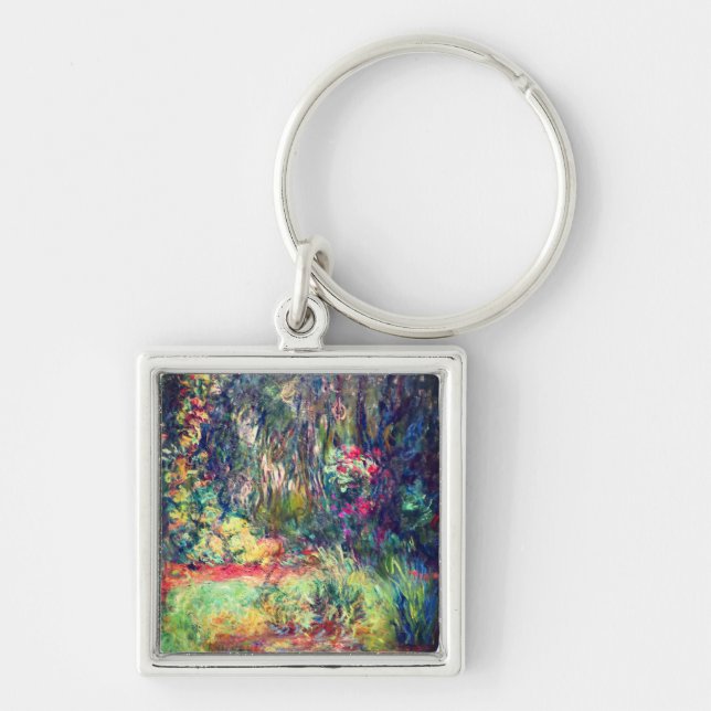 Monet Water Lily Pond Keychain (Front)