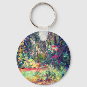 Monet Water Lily Pond Keychain