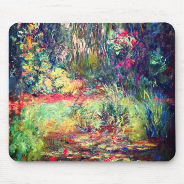Monet Water Lily Pond Mouse Pad (Front)