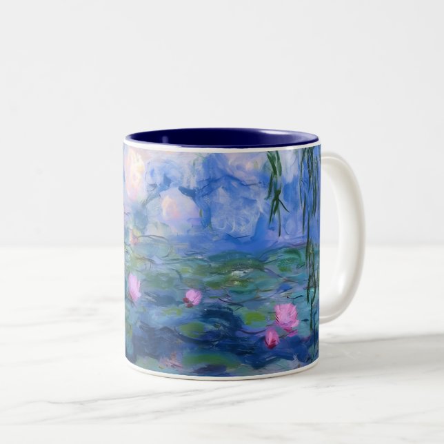 Monet Waterlilies Coffee Mug (Front Right)
