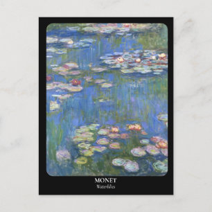 MONET / Waterlilies Postcard