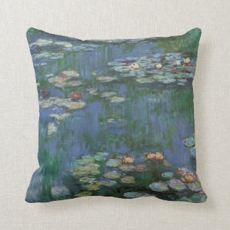 Monet-waterlilies Throw Pillow