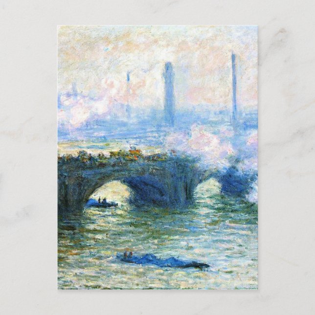 Monet - Waterloo Bridge, London  Postcard (Front)