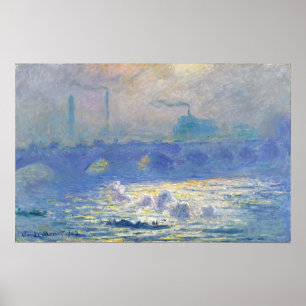 Monet - Waterloo Bridge Poster
