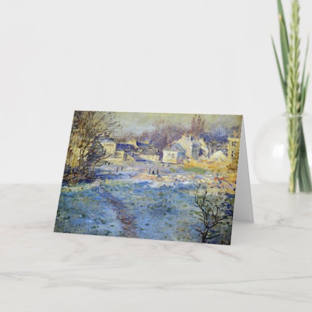 Monet - White Frost artwork Card (Front)