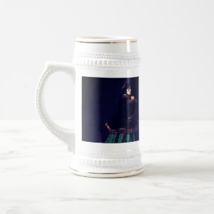Monet Woman in Green Dress Beer Stein