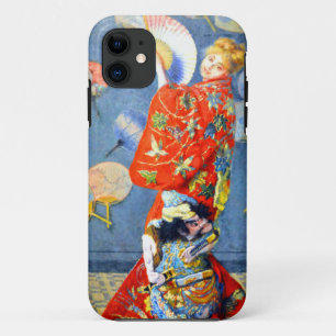 Monet Woman in Japanese Costume iPhone 11 Case
