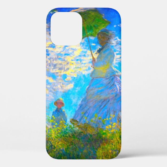 Monet Woman with a Parasol Case-Mate iPhone Case (Back)