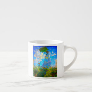 Monet Woman with a Parasol Espresso Cup